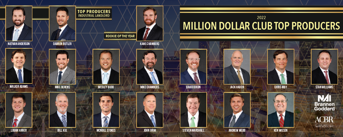 2022 Million Dollar Club Top Producers